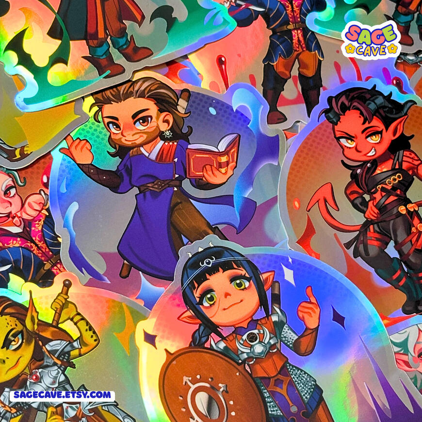 BG3 Stickers Product 3